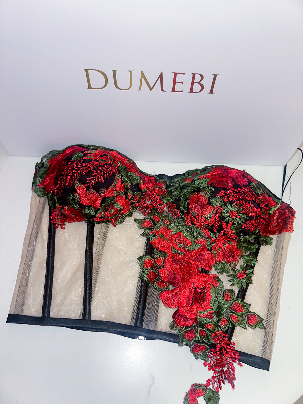 The Scarlet Bloom Corset