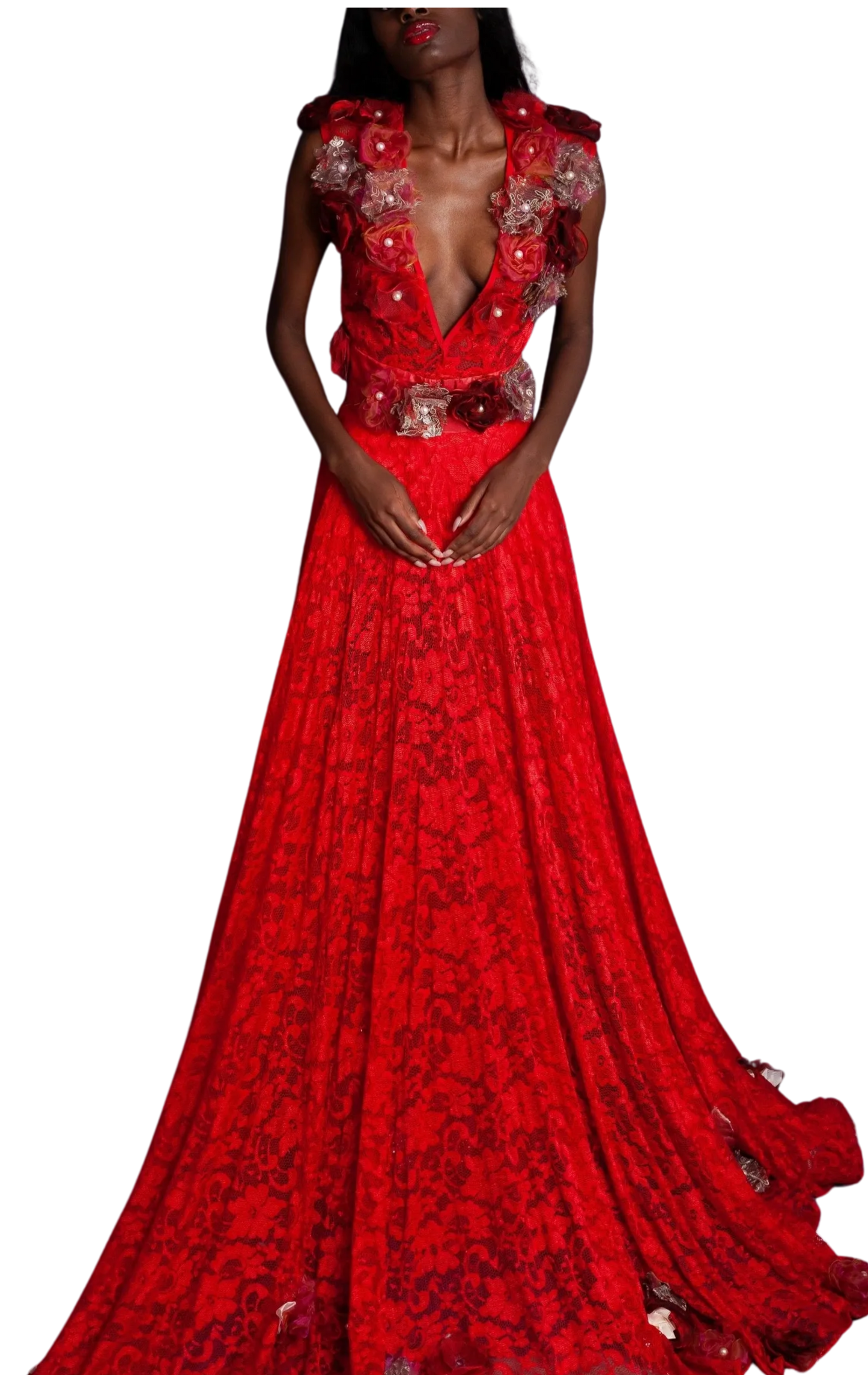 Red Ballgown