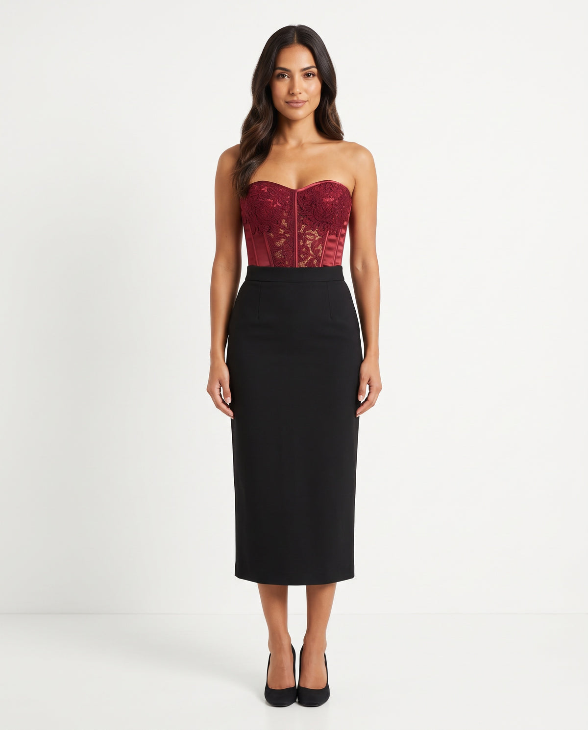 The Bordeaux Corset