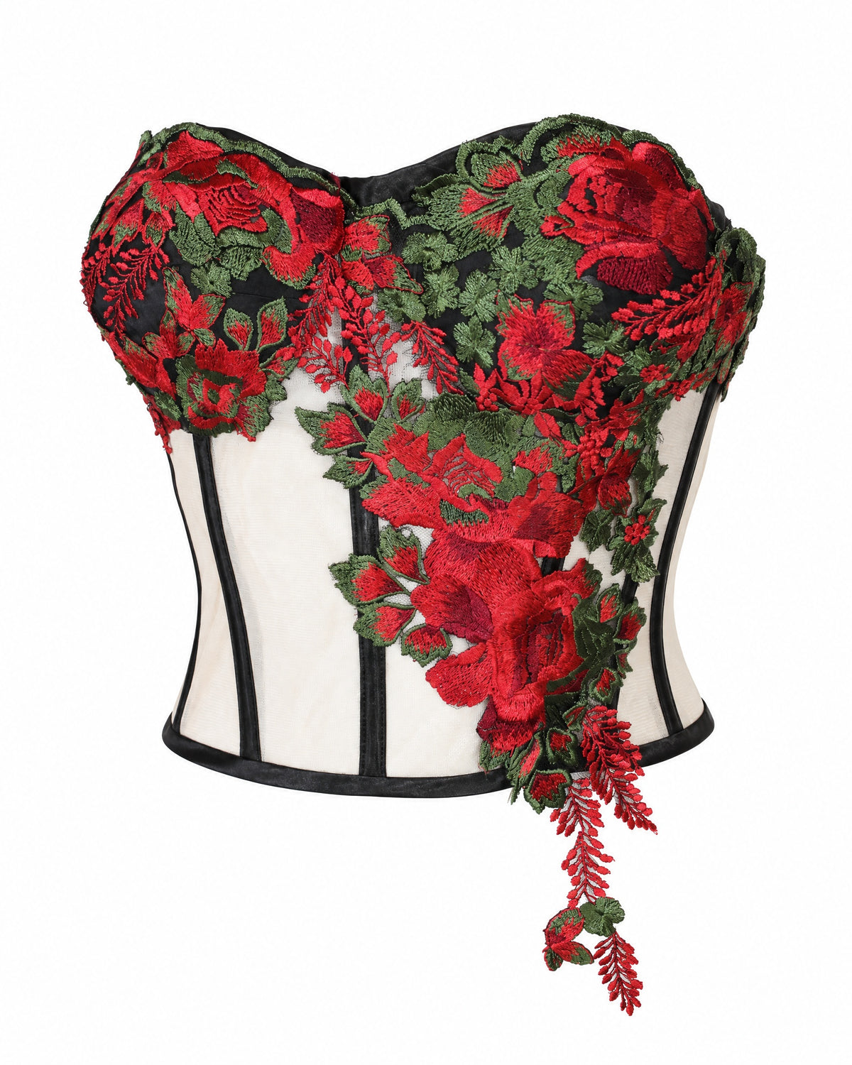 The Scarlet Bloom Corset