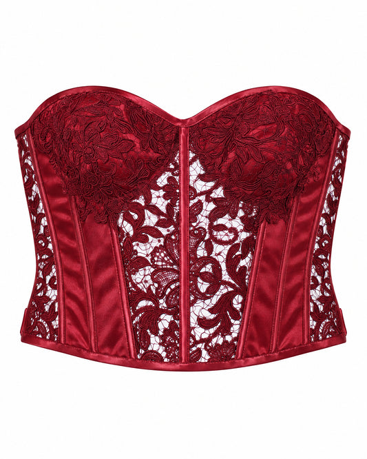 The Bordeaux Corset