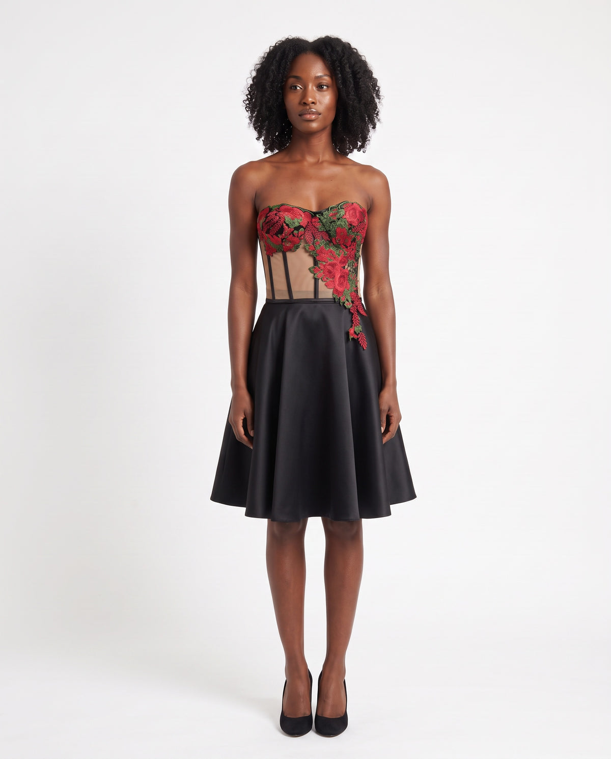The Scarlet Bloom Corset