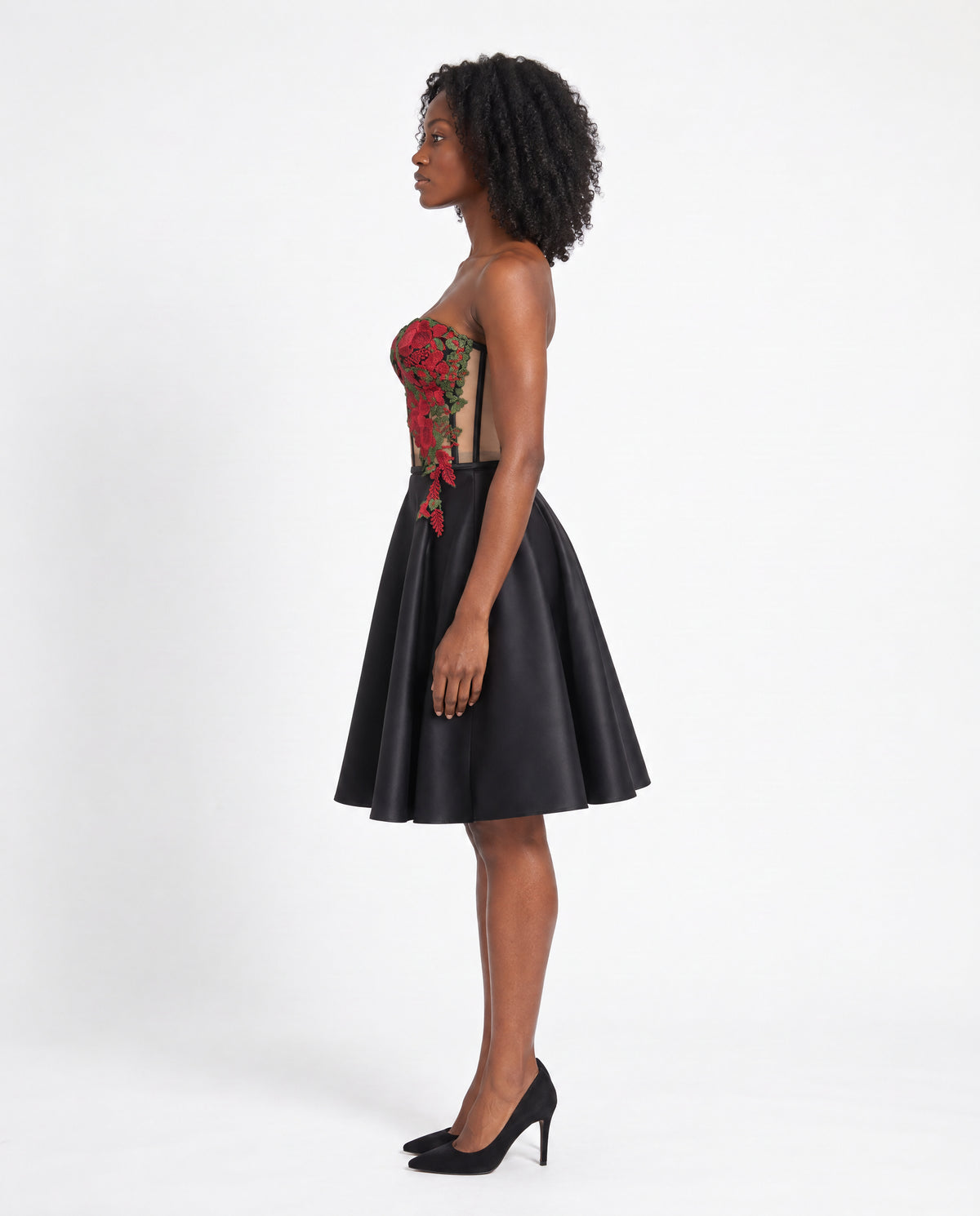 The Scarlet Bloom Corset
