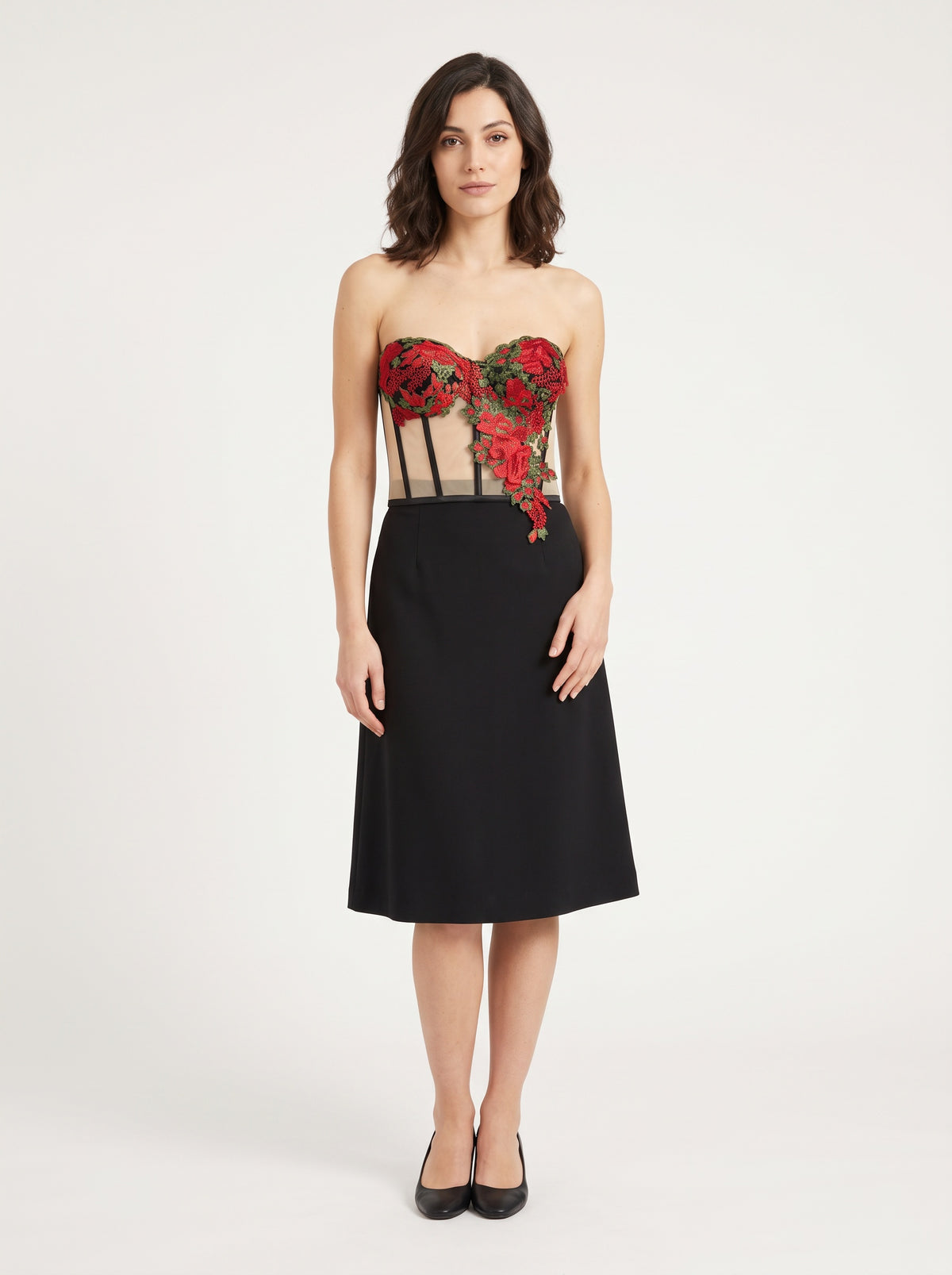 The Scarlet Bloom Corset