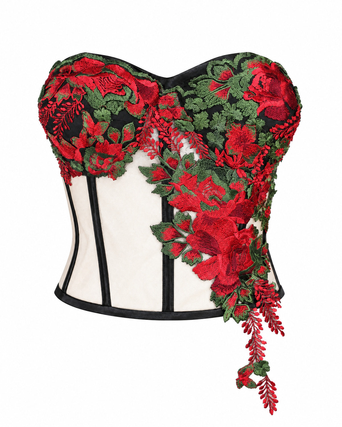The Scarlet Bloom Corset